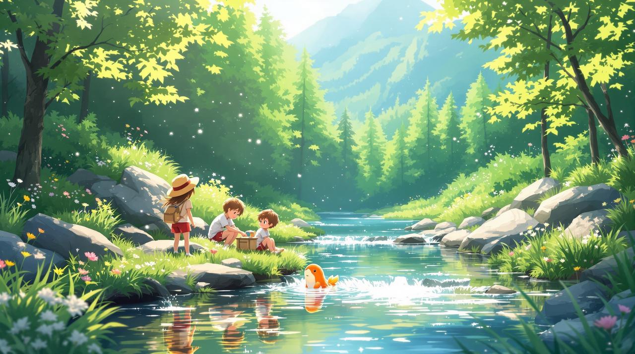 免费短剧治愈动画作品《夏日的河童》 - 暖心家庭